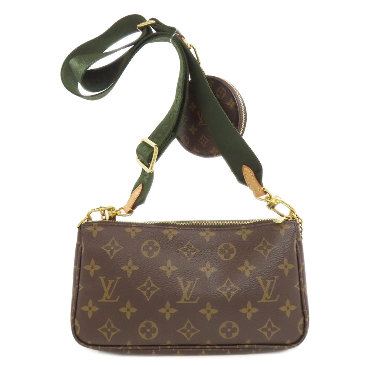 Louis Vuitton M44813 Multi Pochette Accessoires Monogram Canvas Brown Shoulder Bag 2