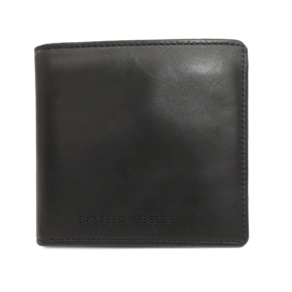 Louis Vuitton Bifold M95991 Nappa Portefeuille・Marco Leather Black Wallet Case