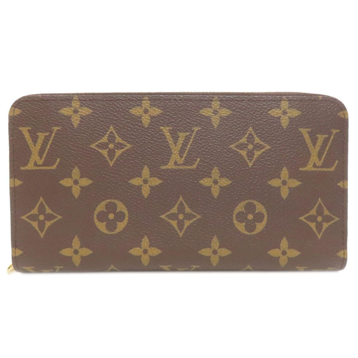 Louis Vuitton Long Purse M41896 Zippy Monogram Canvas Brown Wallet Case 2