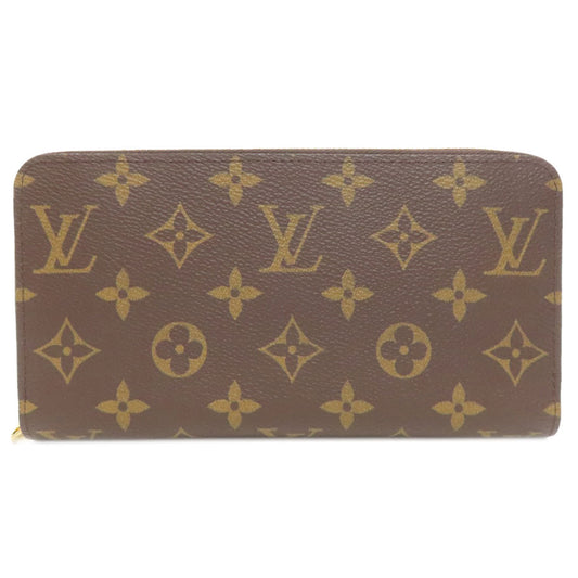 Louis Vuitton Long Purse M41896 Zippy Monogram Canvas Brown Wallet Case 2