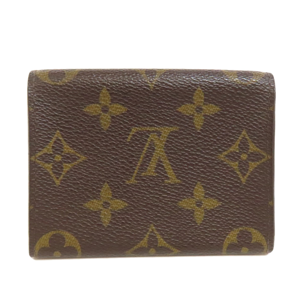 Louis Vuitton M62920 Anne Vert Cult De Monogram Canvas Brown Wallet Case