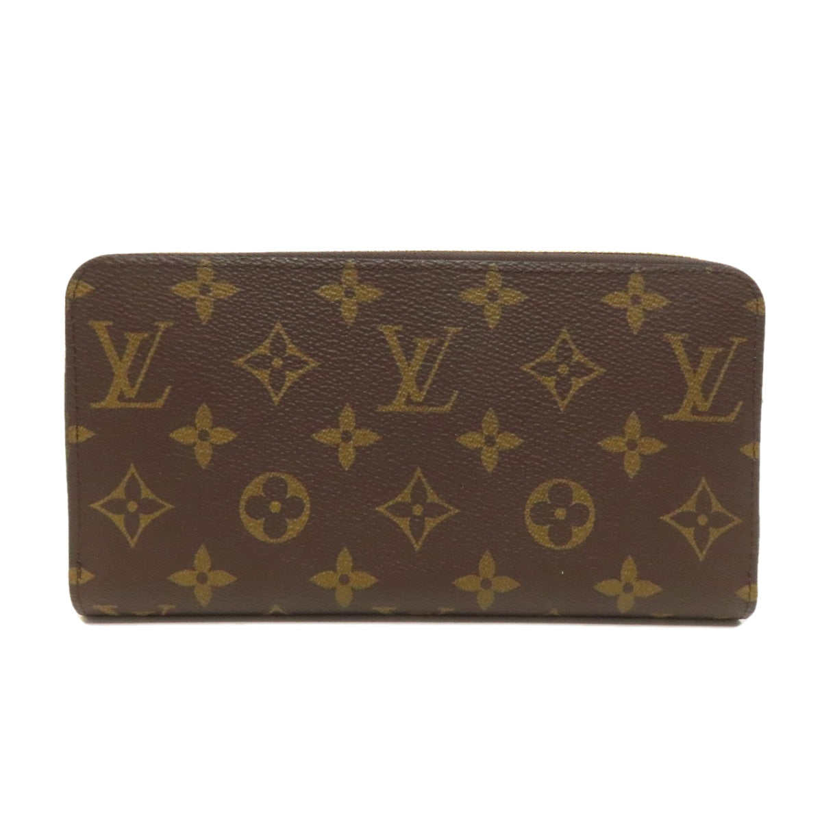 Louis Vuitton Long Purse M41896 Zippy Monogram Canvas Brown Wallet Case