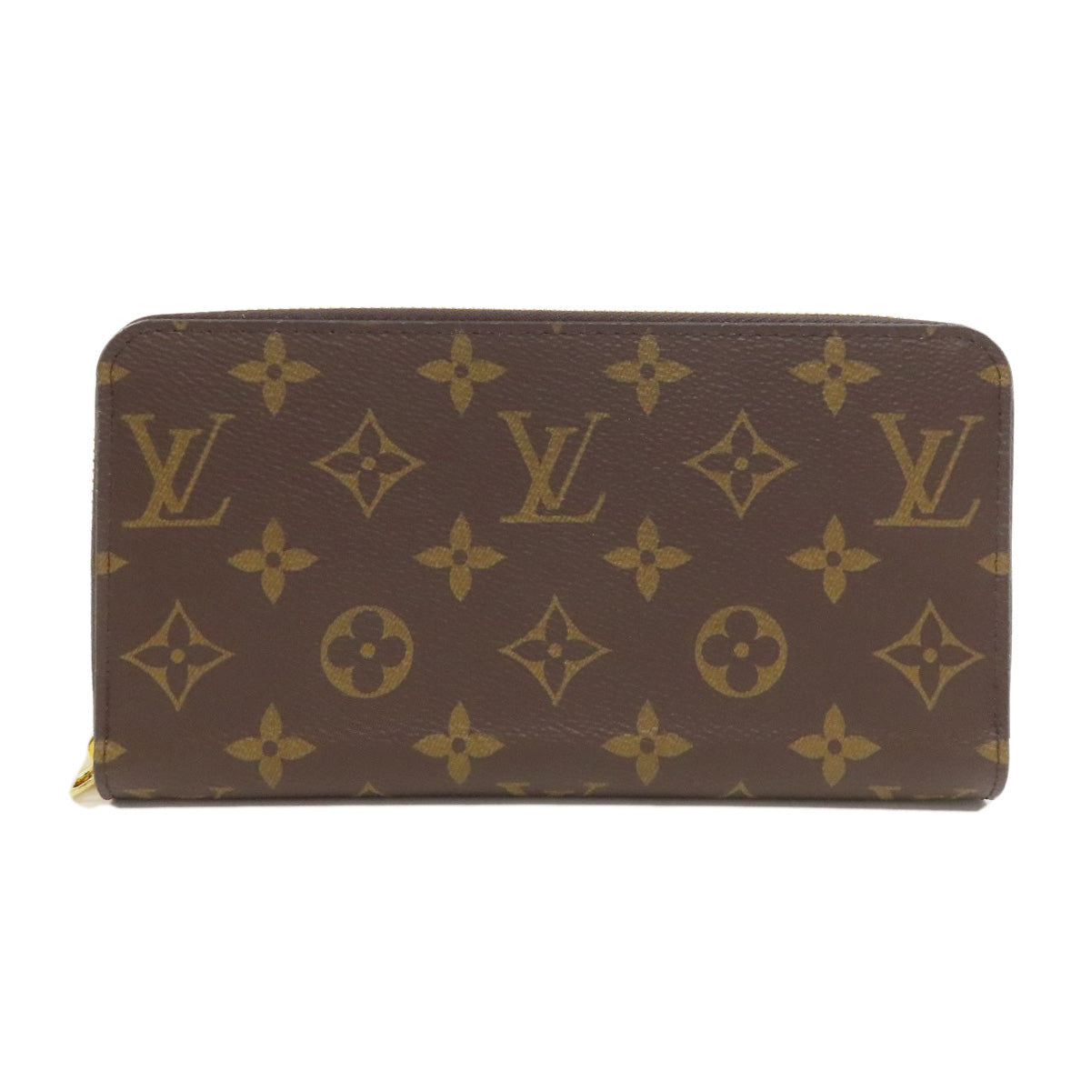 Louis Vuitton Long Purse M41895 Zippy Monogram Canvas Brown Wallet Case 4