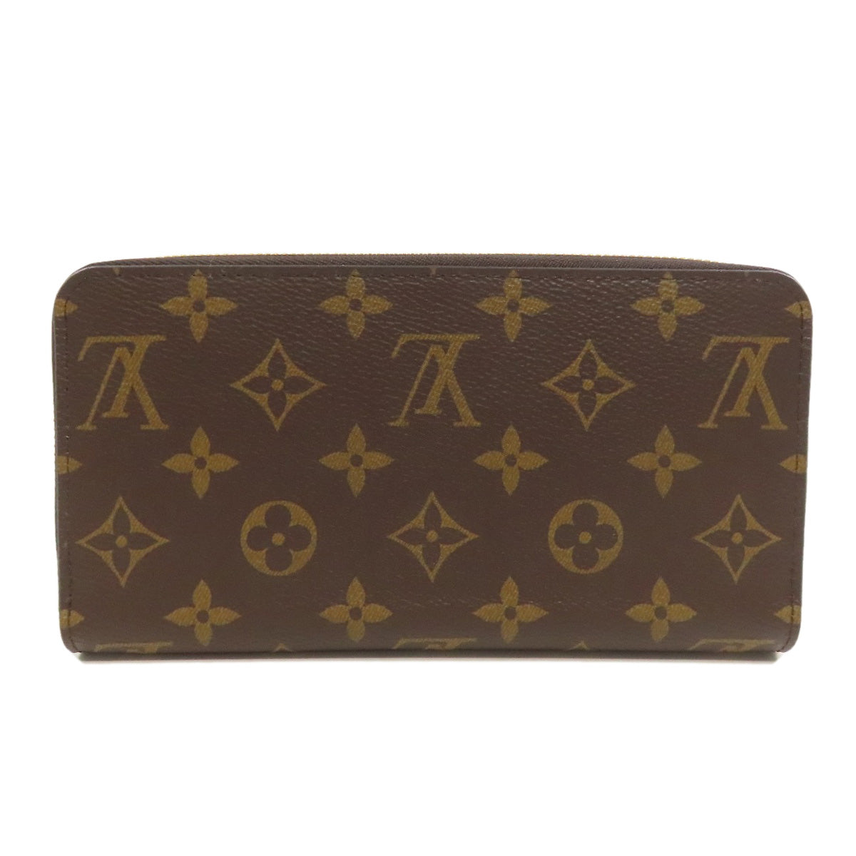 Louis Vuitton Long Purse M41895 Zippy Monogram Canvas Brown Wallet Case 4