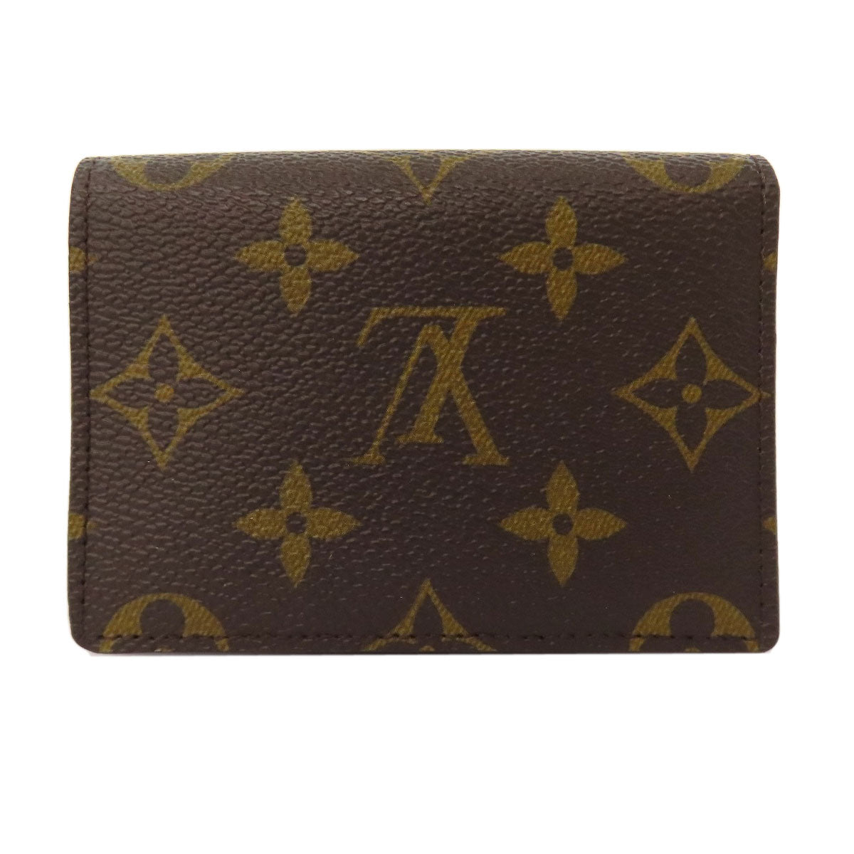 Louis Vuitton M93802 Portefeuille Marie Monogram Canvas Brown Wallet Case