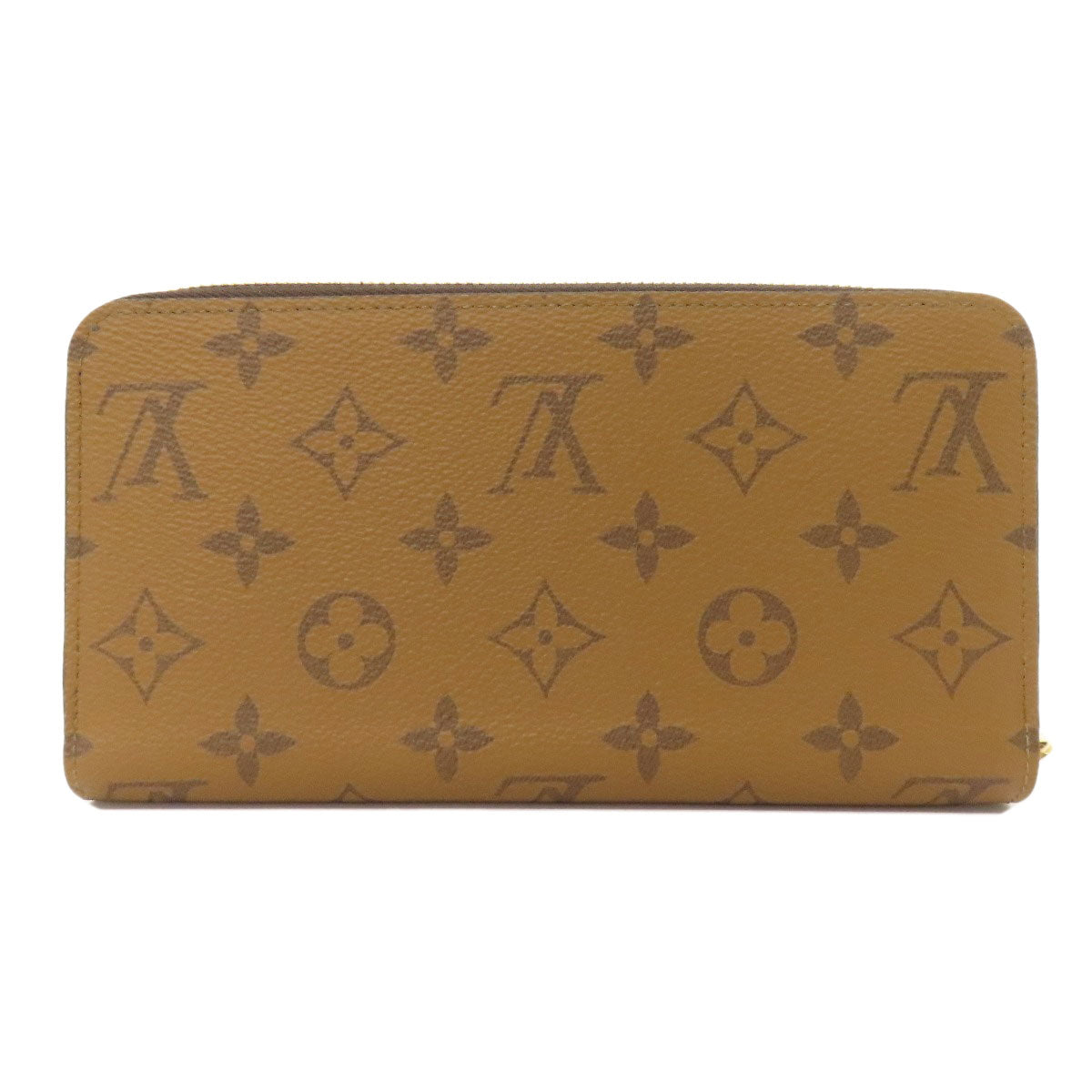 Louis Vuitton Long Purse M82444 reverse Zippy Monogram Brown Wallet Case