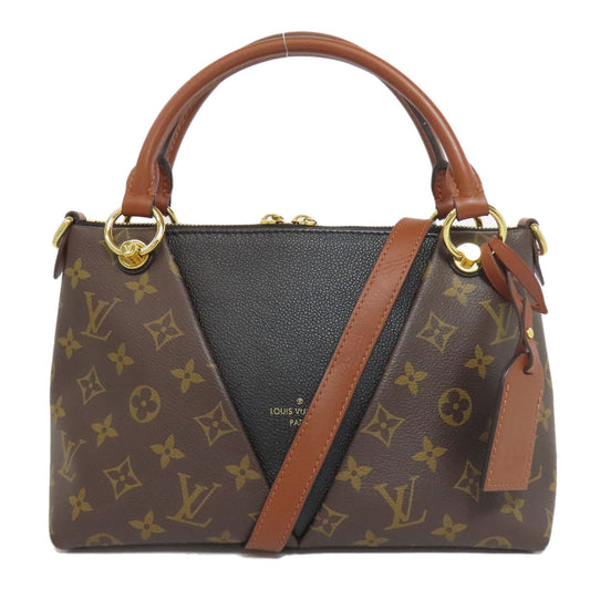 Louis Vuitton M43976 V BB Monogram Canvas Brown Tote Bag