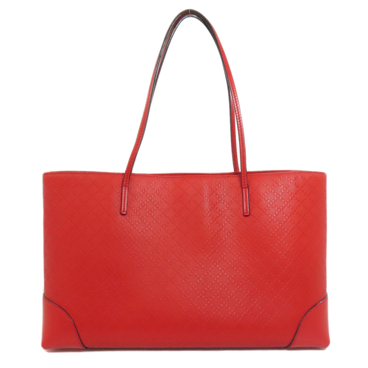 Gucci Diamante Leather Red Tote Bag