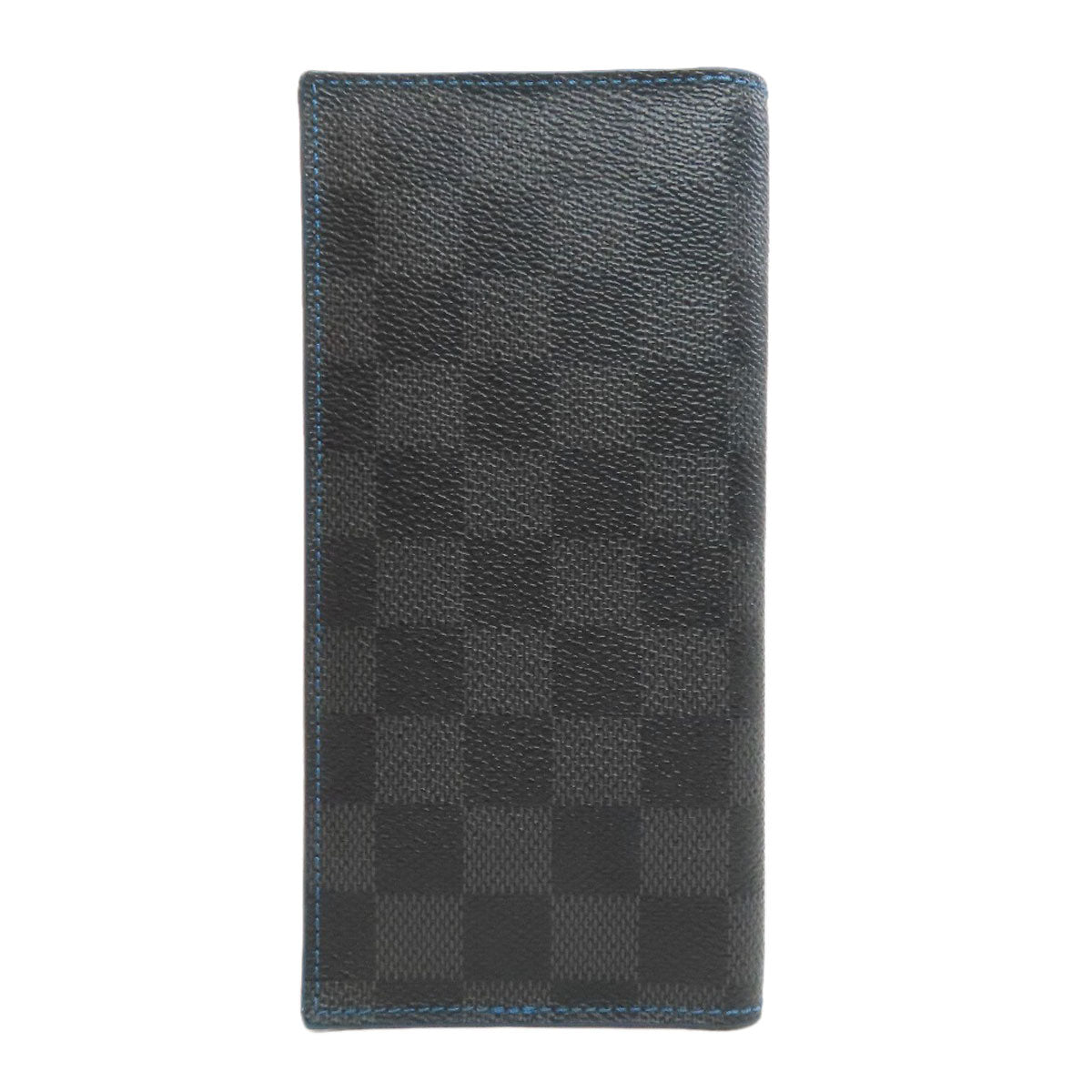 Louis Vuitton Long Purse N64030 Damier Alexander Canvas Gray Wallet Case