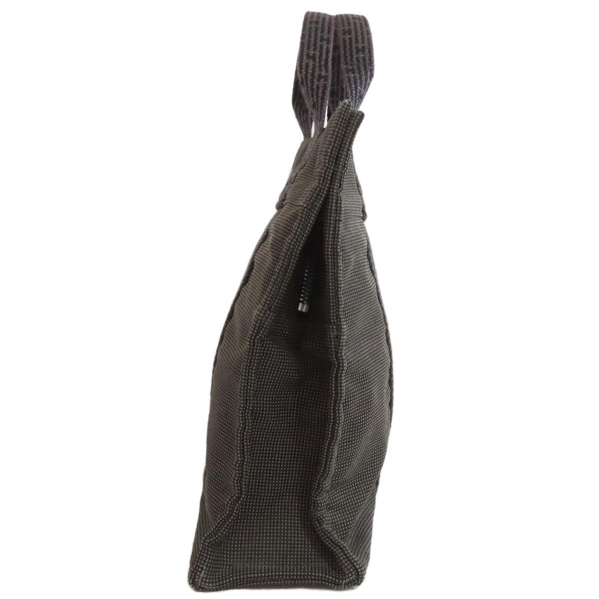 Gray Her Line Tote Pm Canvas Tote Bag