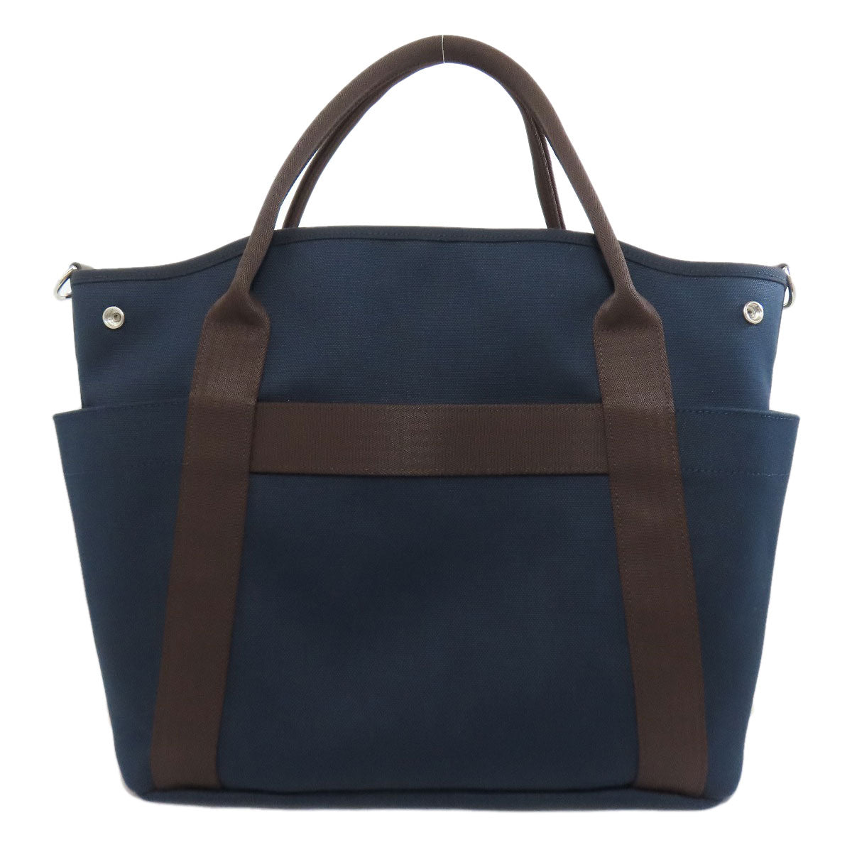 Tote Bag Navy Sac De Pansage Graeme Canvas