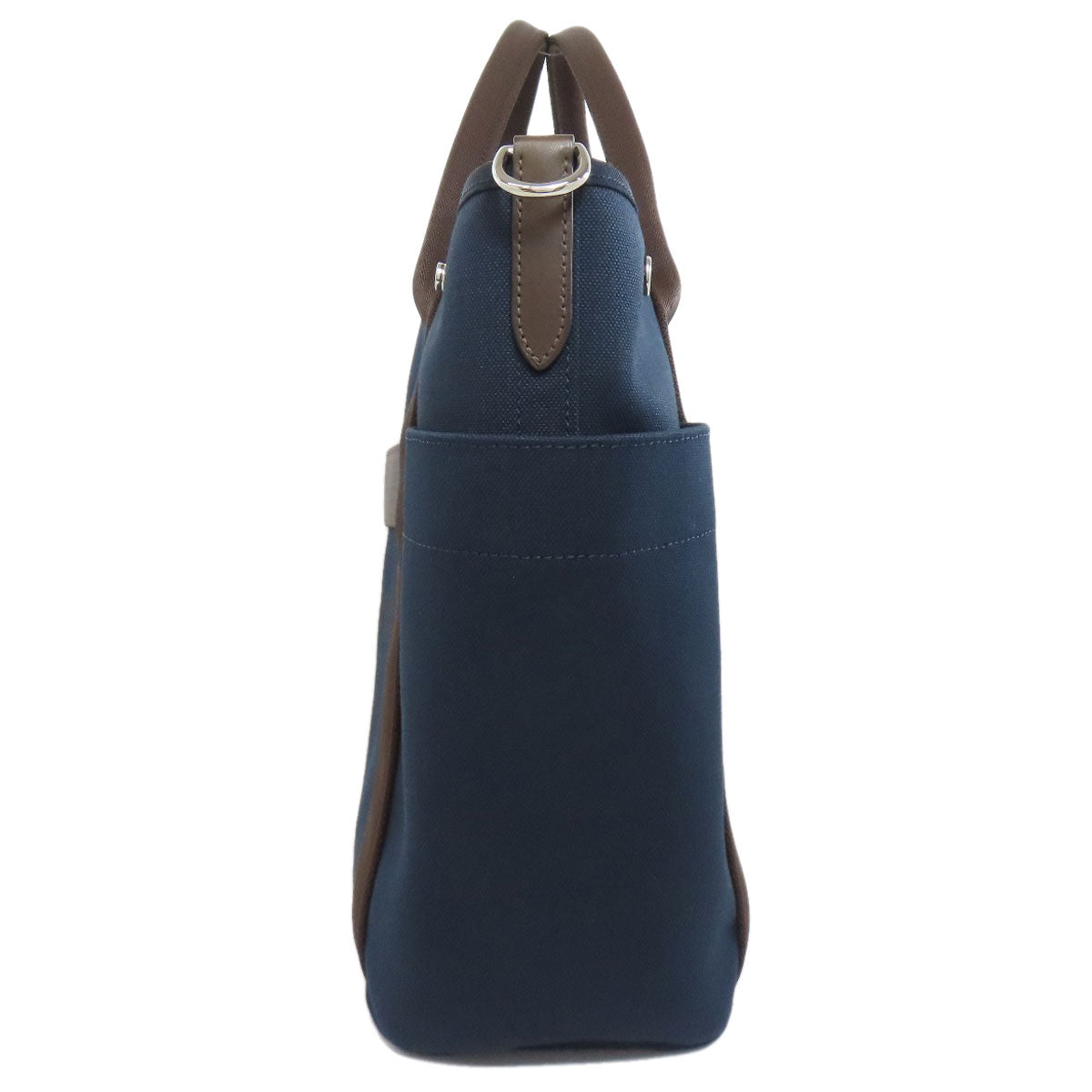 Hermes Tote Bag Sac De Pansage Graeme Canvas Navy