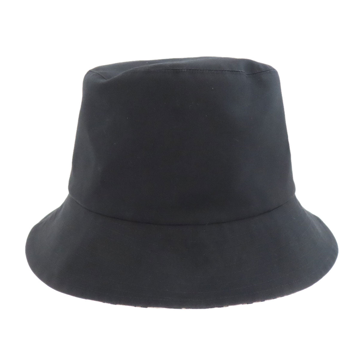 Dior Christian Hat Oblique Baguette Hat Nylon Brown Travel Bag