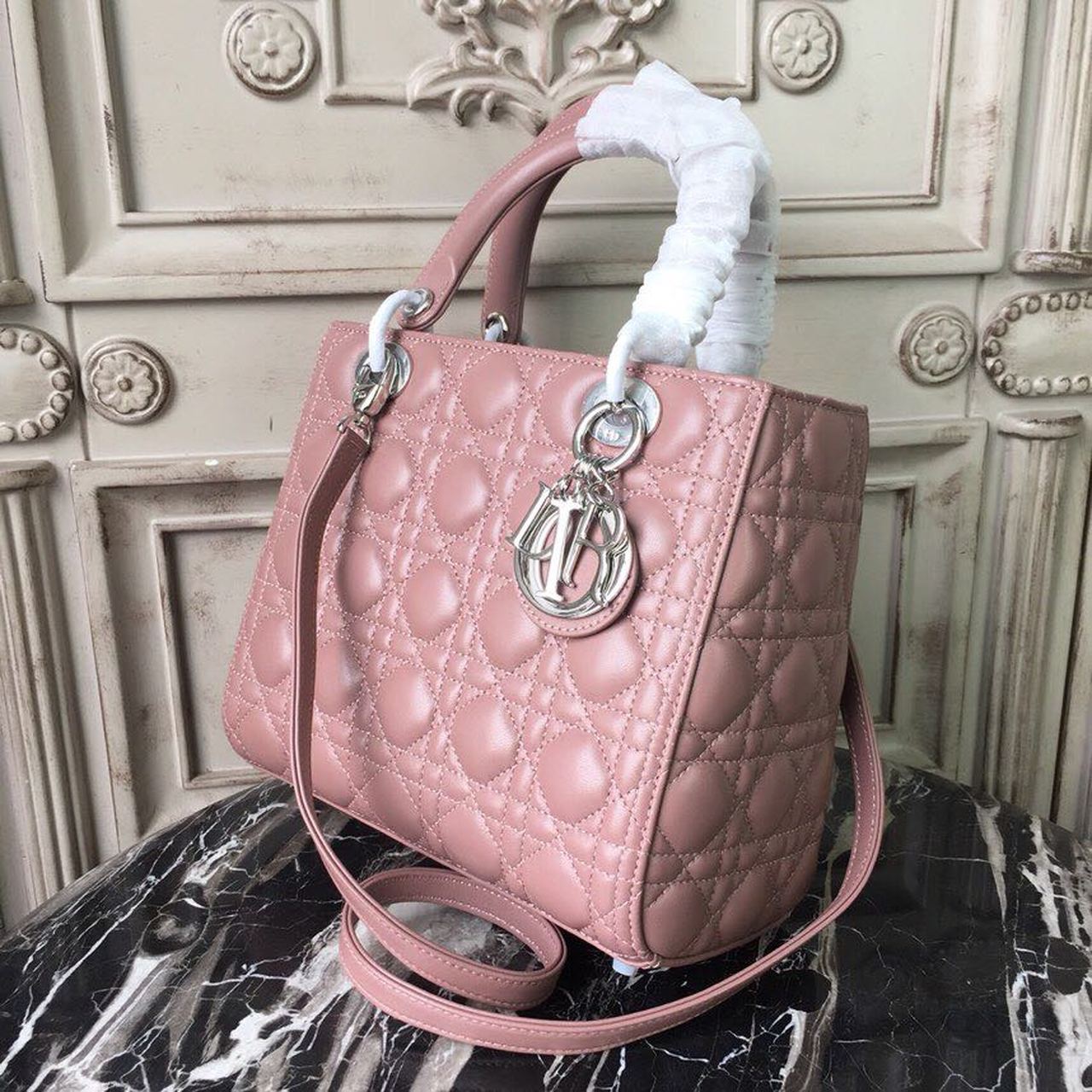 MeTop Qualityum Lady Dusty SiTop Pink Handbag 24Cm95In Cd