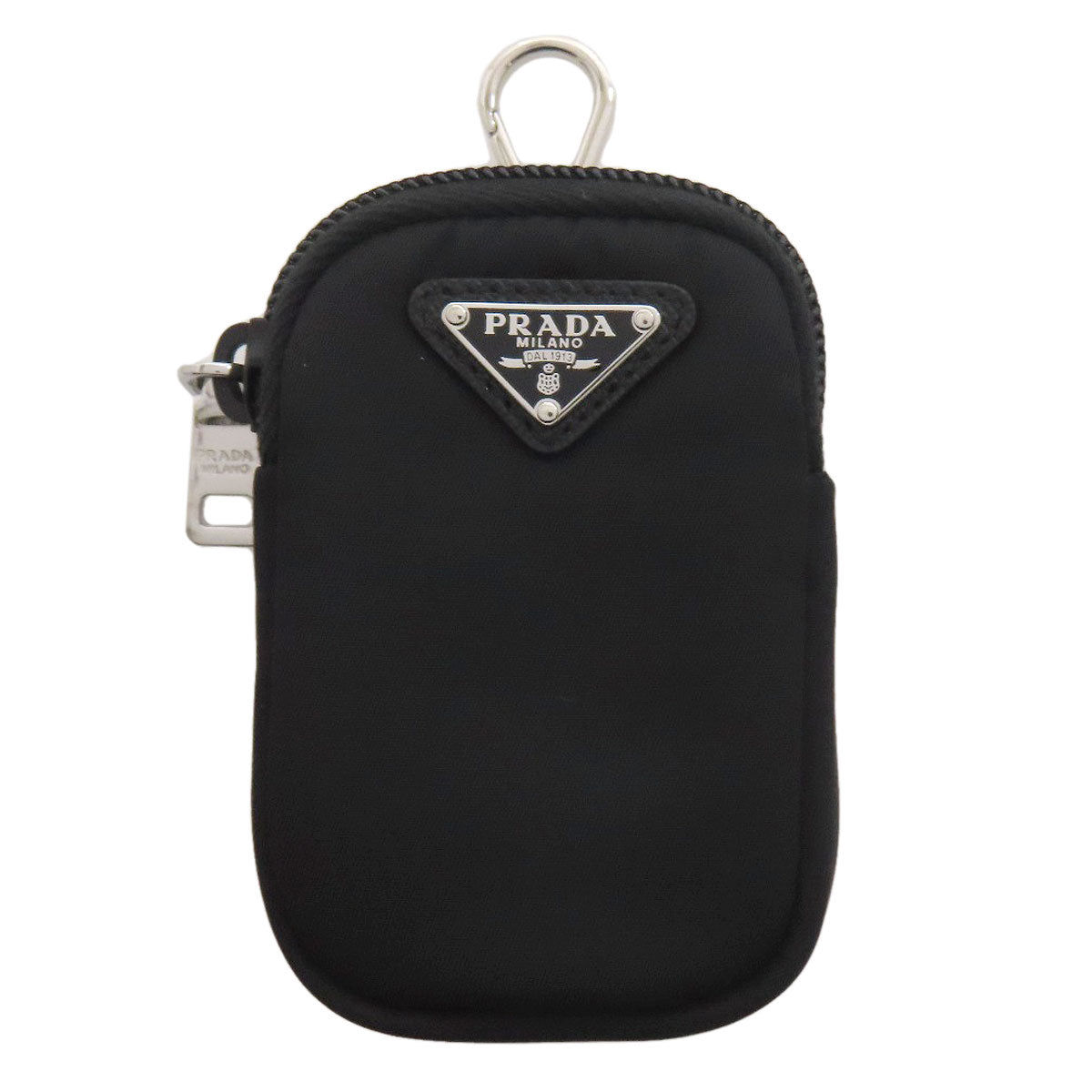 Accessory Pouch Logo Metal Pouch Re Handbag Nylon Black Travel Bag
