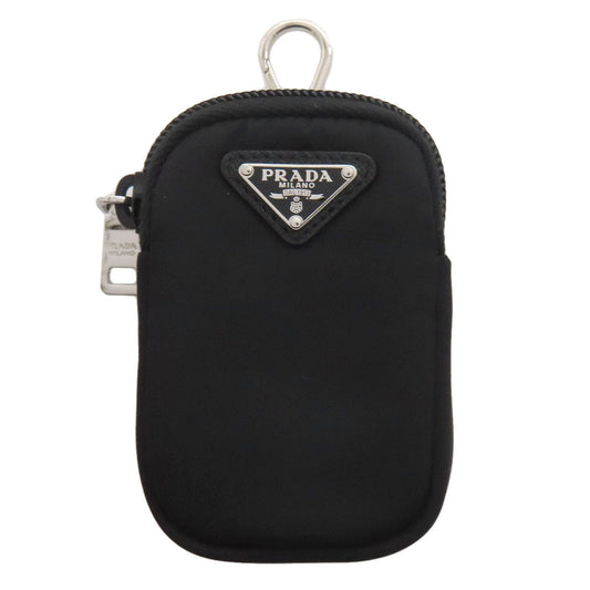 Accessory Pouch Logo Metal Pouch Re Handbag Nylon Black Travel Bag