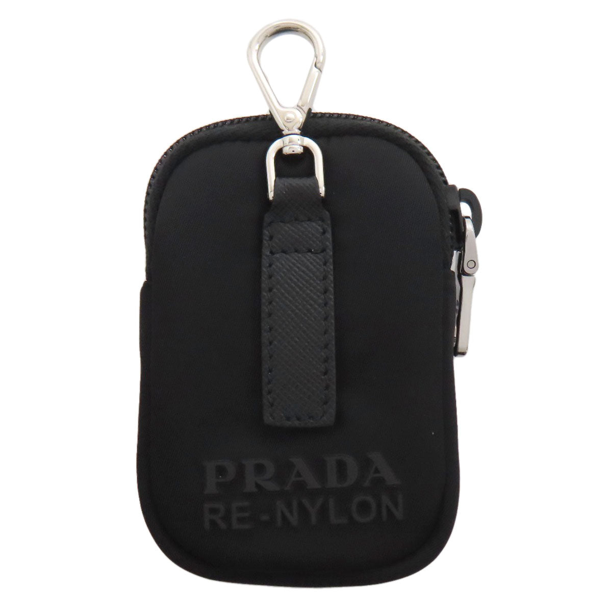 Accessory Pouch Logo Metal Pouch Re Handbag Nylon Black Travel Bag