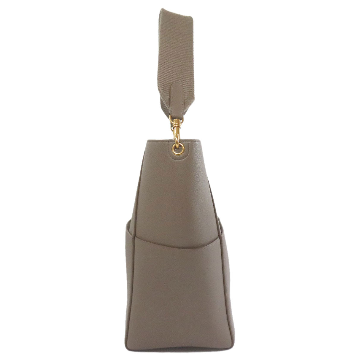 Tote Bag Sangle Leather Brown