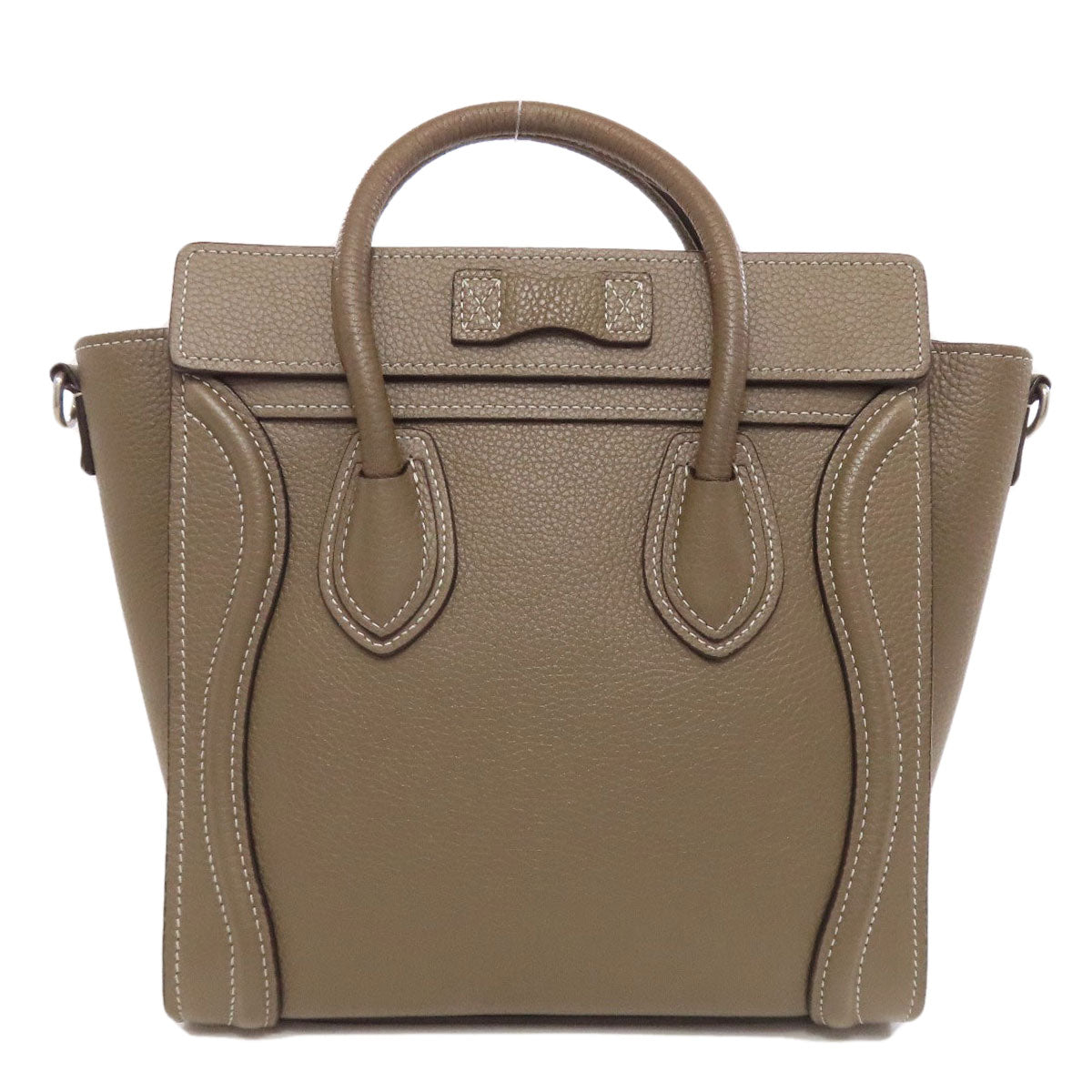 Calfskin Luggage Nano Way Brown Travel Bag