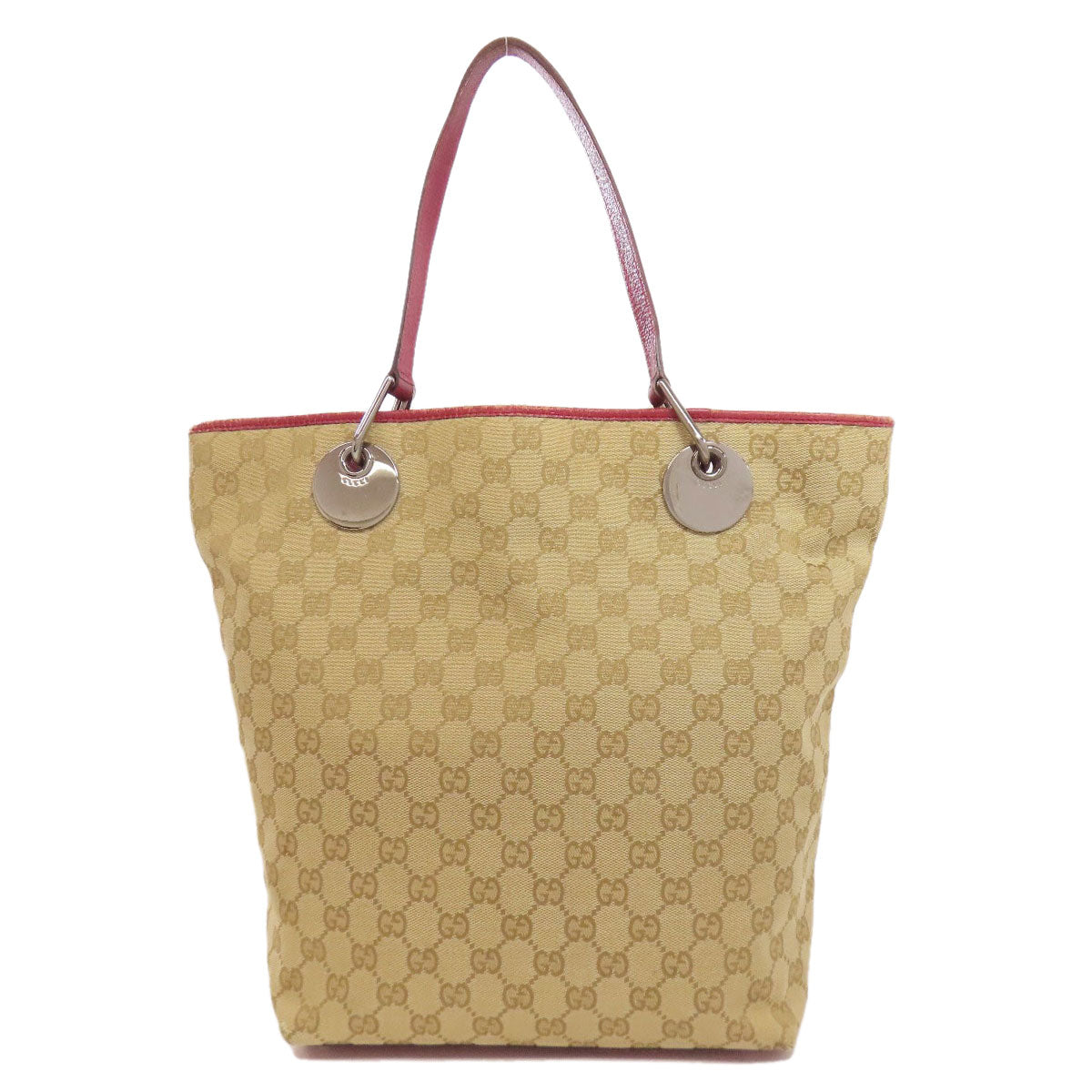 Gucci GG Canvas Brown Tote Bag 6