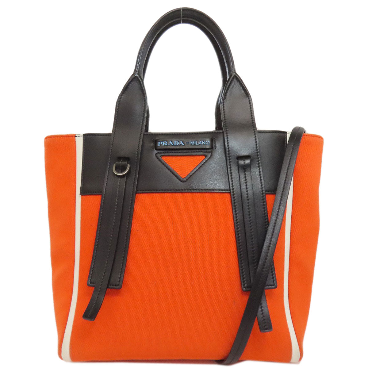 Orange Ouverture Way Canvas Travel Bag
