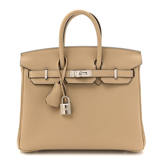 Hermes Togo Birkin Trench Handbag Travel Bag 25 Trench 1727627