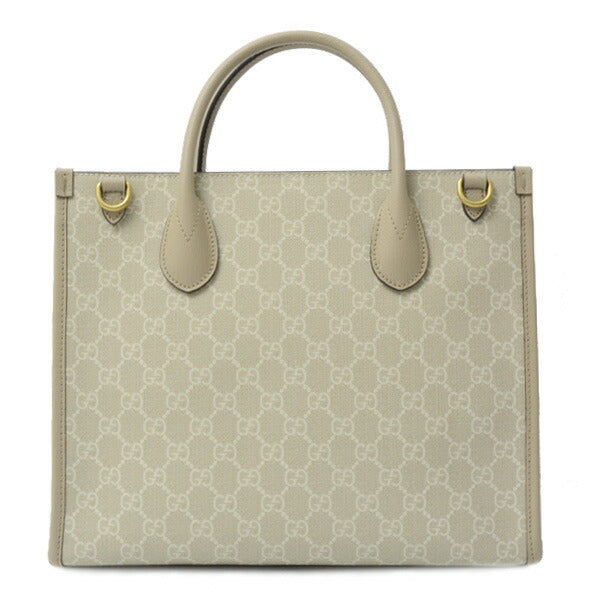 Gucci Supreme Interlocking Tote Bag Canvas
