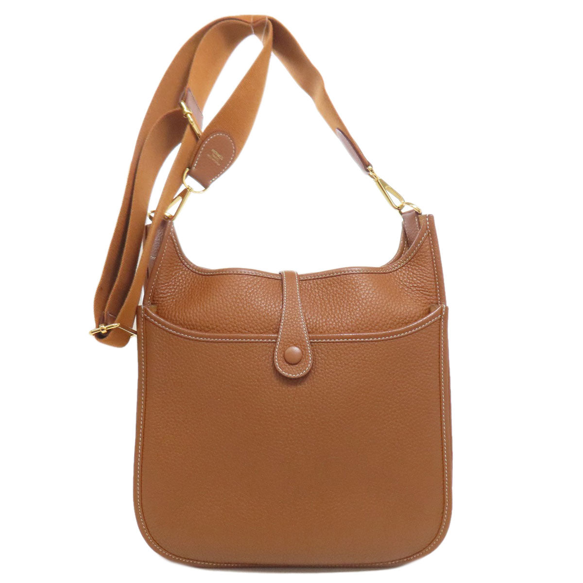 Shoulder Bag Taurillon Clemence Evelyn Pm Metal Gold