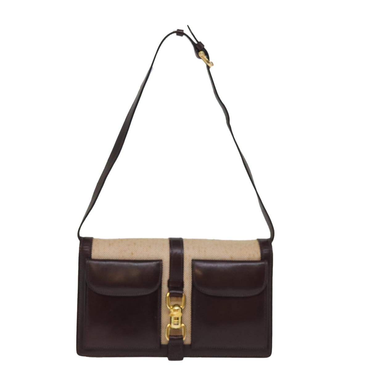 Luxury Shoulder Bag Leather Canvas