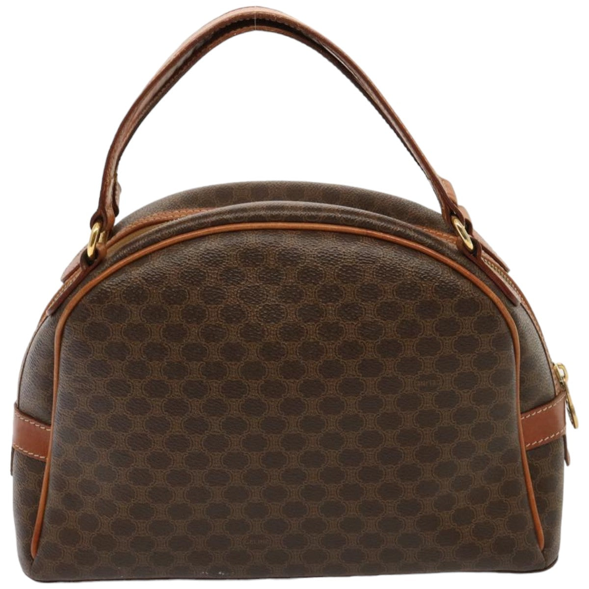 Luxury Macadam Hand Bag Pvc Canvas Brown Travel Bag
