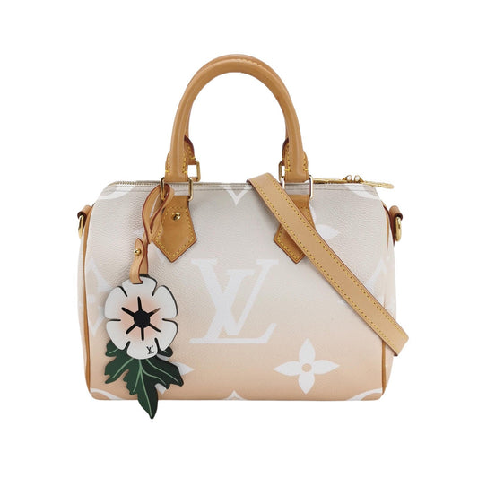 Louis Vuitton Speedy Bandouliere By Pool Giant 25 Monogram Handbag Bag 1