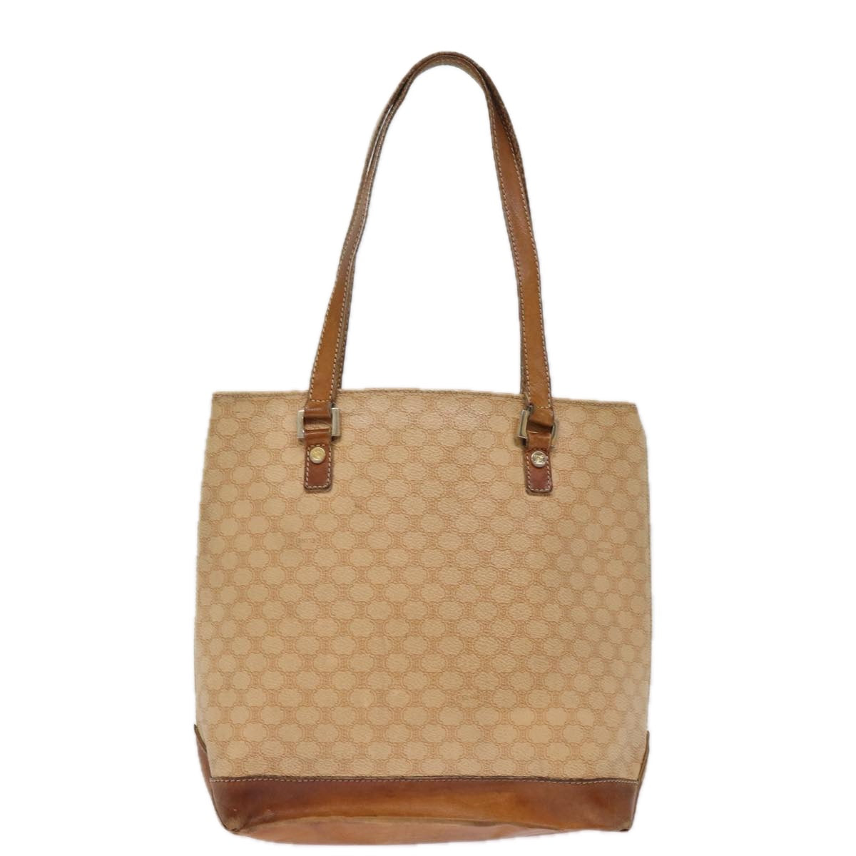 Luxury Macadam Hand Bag Pvc Canvas Beige Travel Bag