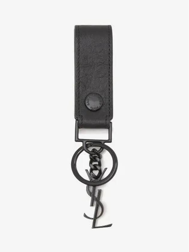 YSL Saint Laurent Saint Laurent Trending Logo Crocodile Key Holder Leather Monogram Travel Bag