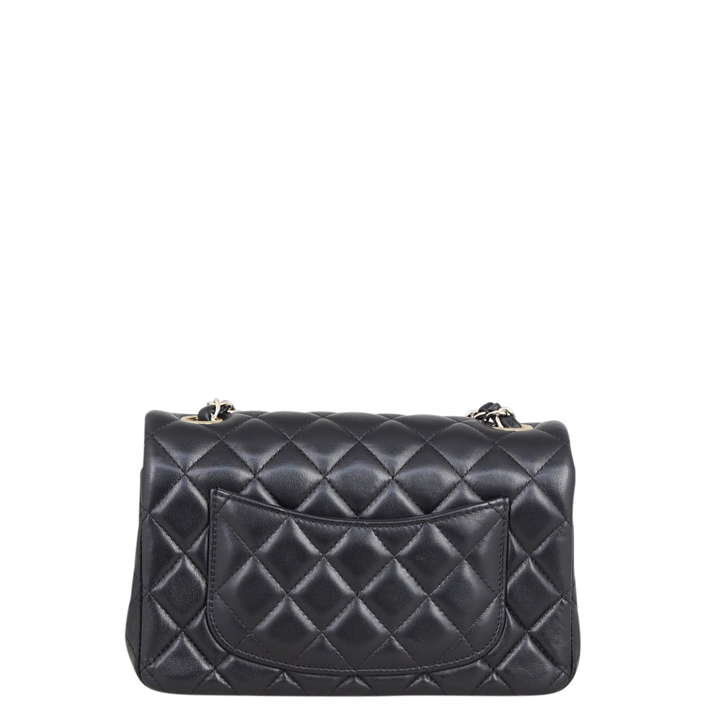 Chanel Classic Flap Rectangular Bag 24 Series Black Mini Bag