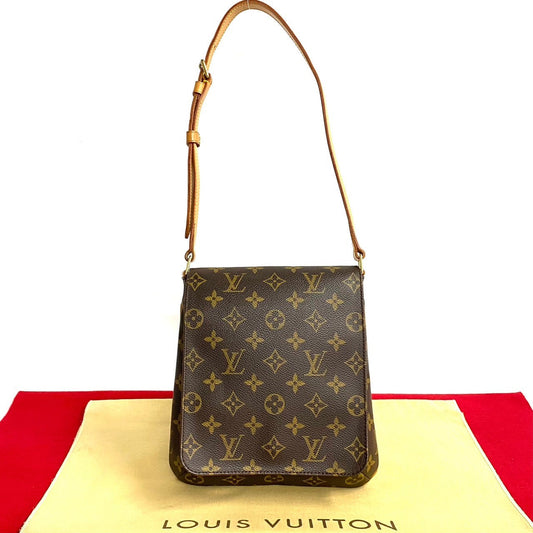 Louis Vuitton M51258 PVC M tte salsa Monogram Leather Brown Shoulder Bag 770A770