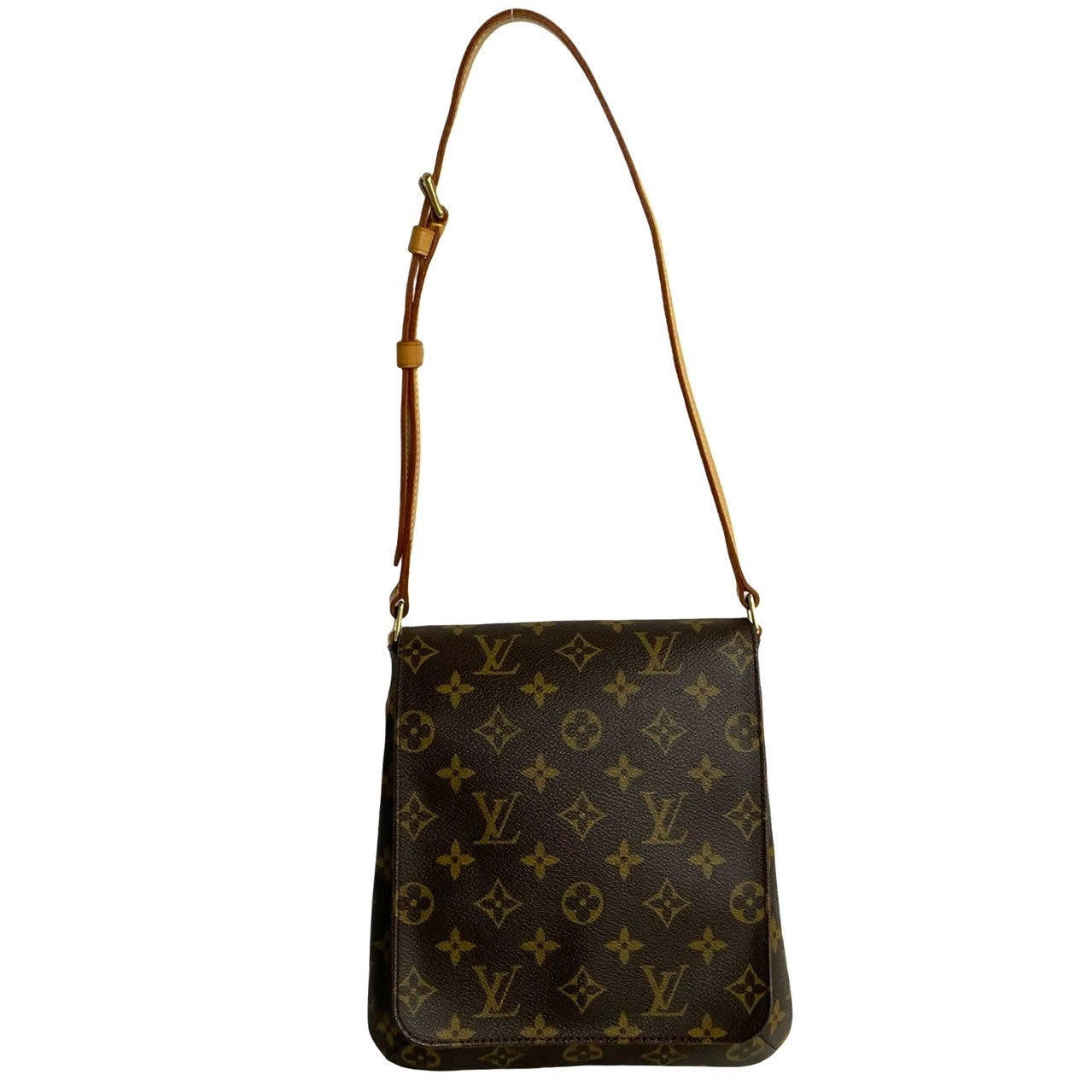 Louis Vuitton M51258 PVC M tte salsa Monogram Leather Brown Shoulder Bag 770A770