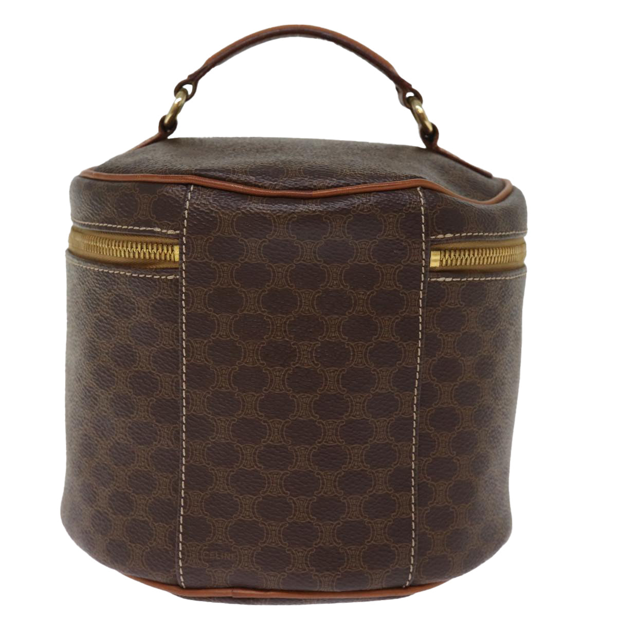 Luxury Macadam Vany Hand Bag Pvc Canvas Brown Travel Bag