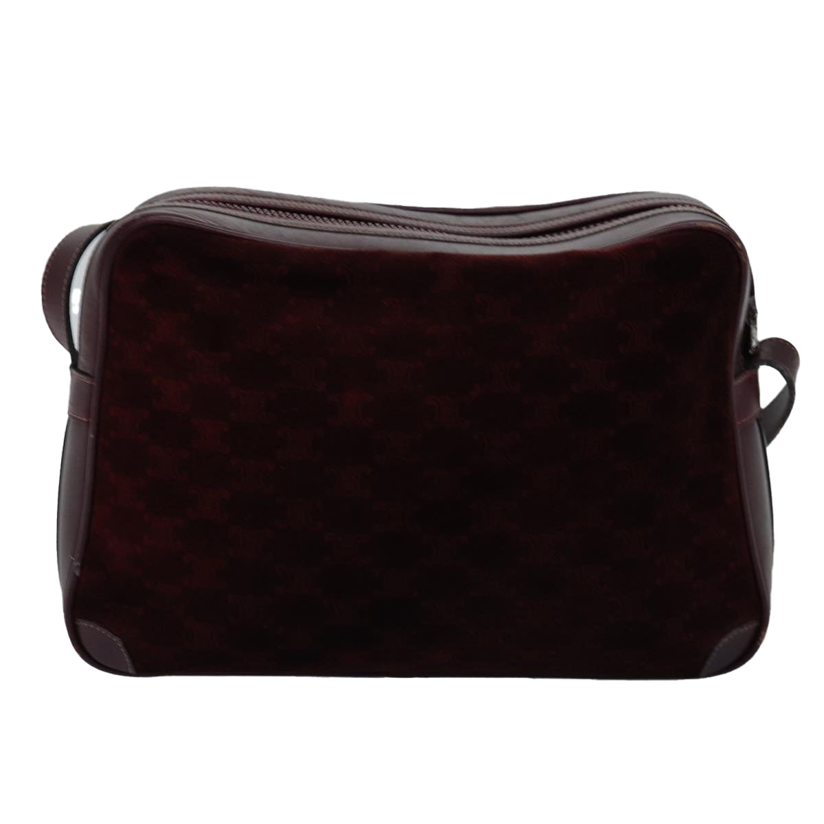 Luxury Macadam Shoulder Bag Bordeaux Canvas