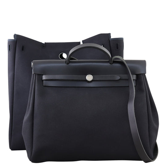 Hermes Toile Herbag Gm Crossbody Bag