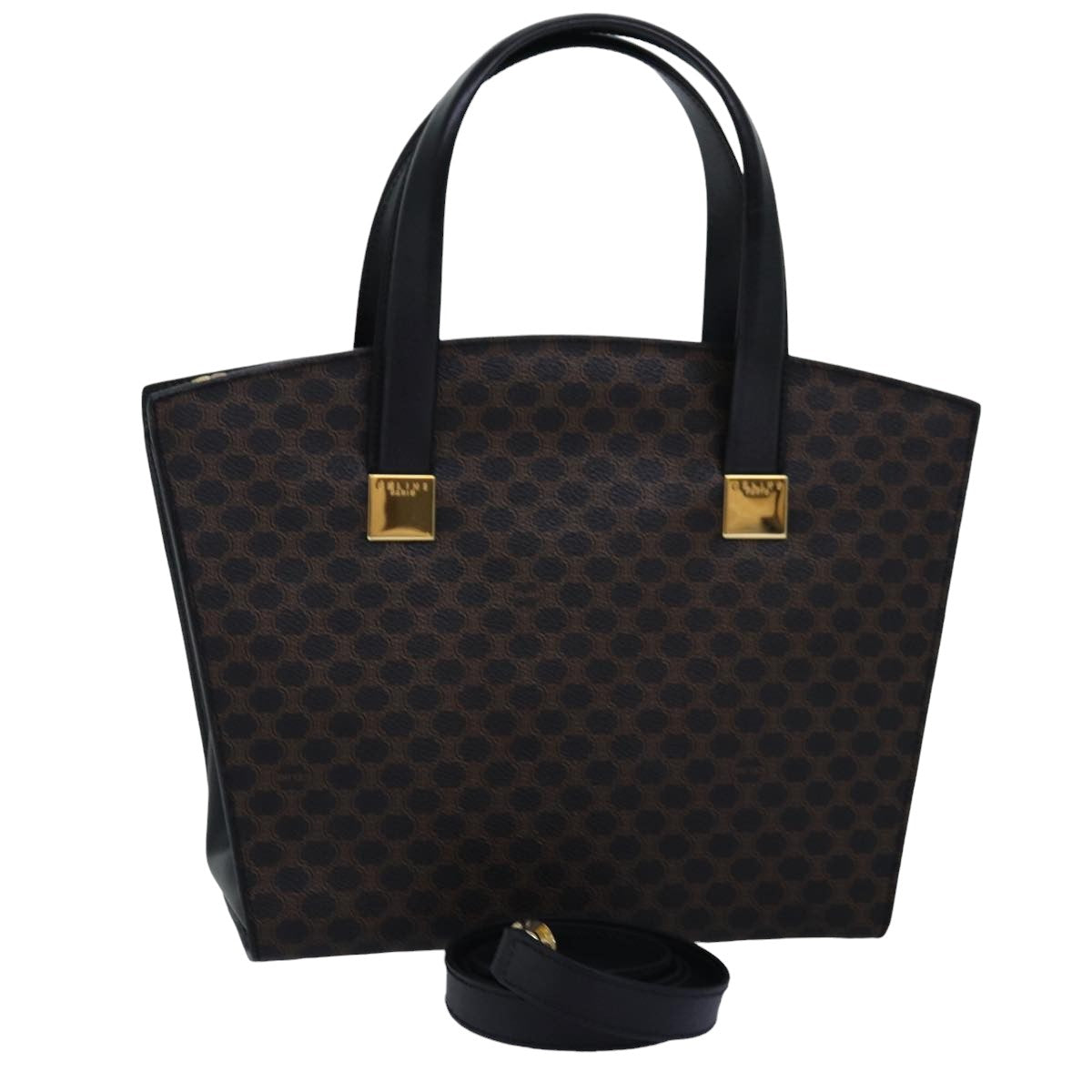 Luxury Macadam Hand Bag Pvc Way Canvas Black Travel Bag