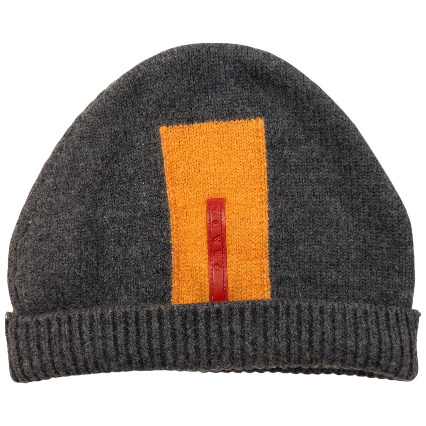 Prada Handbag Sport Beanie Hat Gray