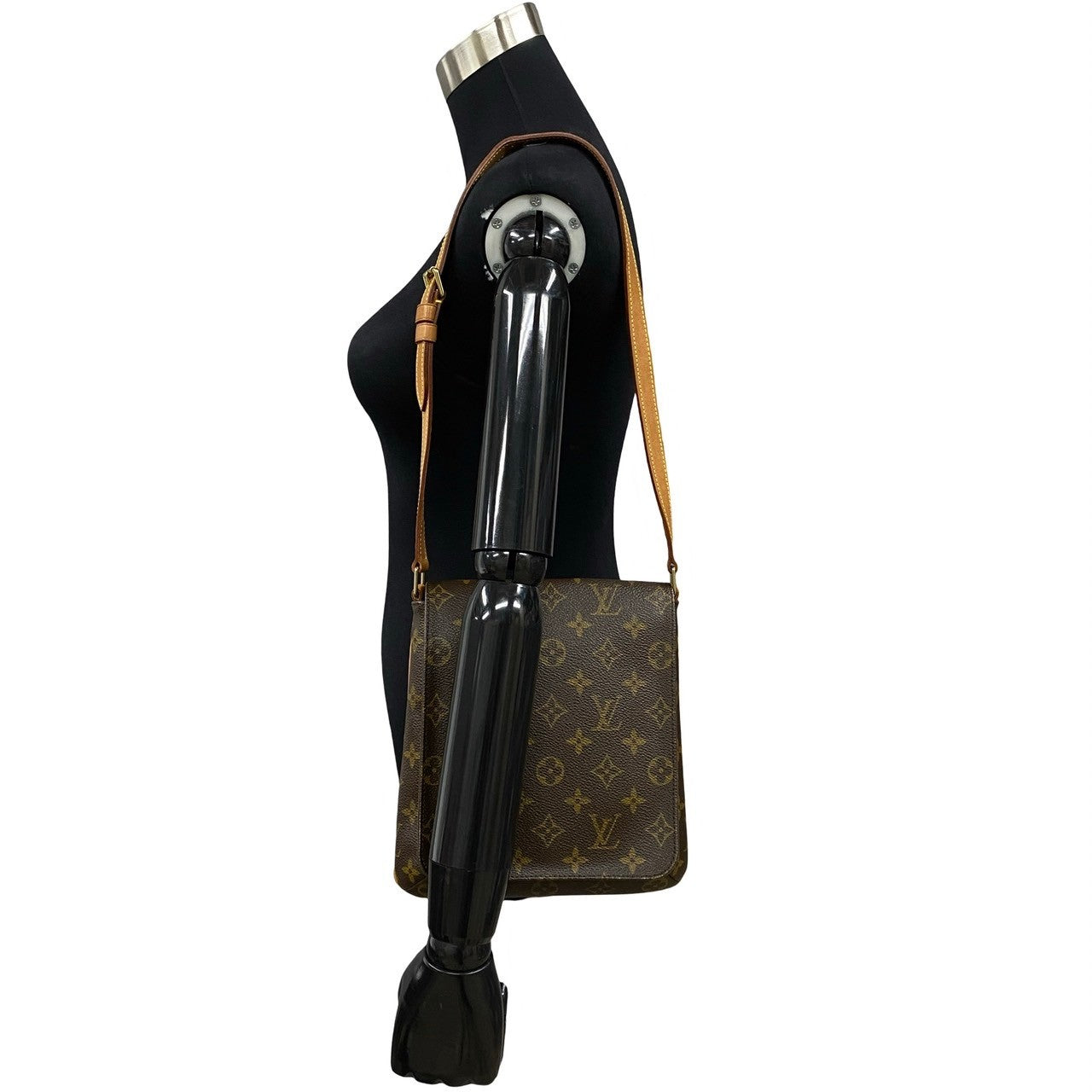 Louis Vuitton M51258 PVC M tte Salsa Monogram Leather Brown Shoulder Bag 774B770