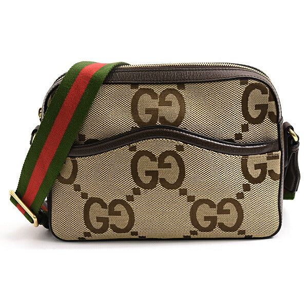 Gucci Jumbo Shoulder Bag Canvas