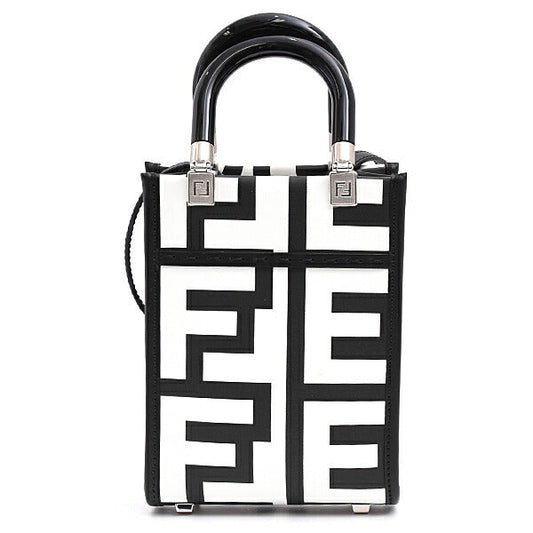 Fendi Calf Sunshine Shopper Handbag 8Bs051 Travel Bag