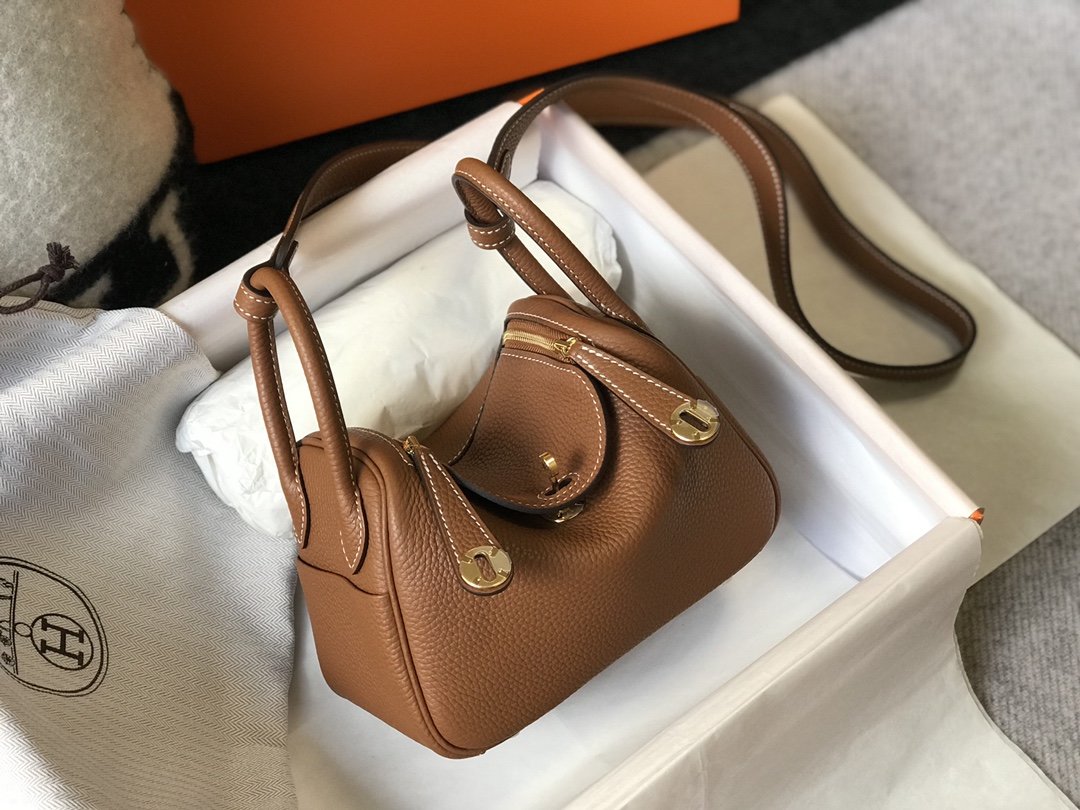 Top Quality Lindy Bag With Hardware For Brown Gold Crossbody Bag