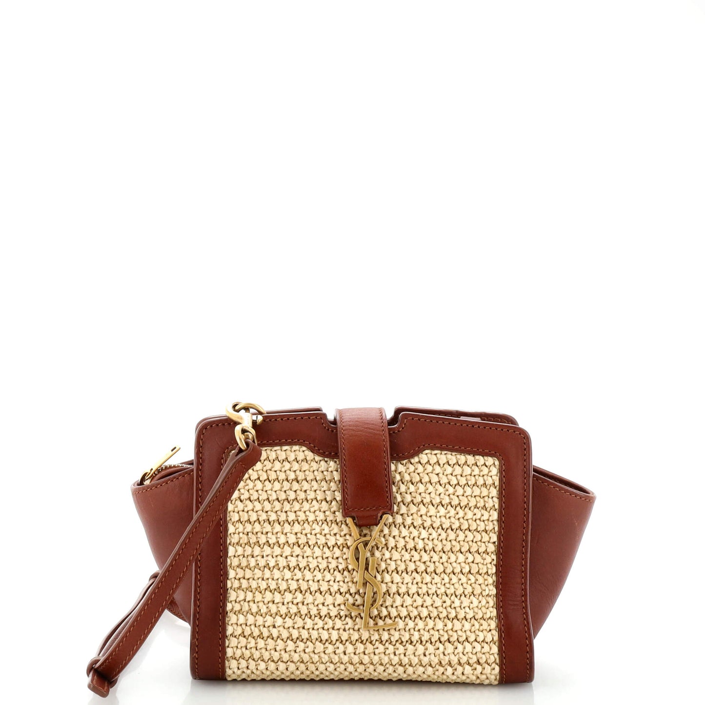 YSL Saint Laurent Luxury Trending Cabas Downtown And Handbag Leather Raffia Monogram Travel Bag