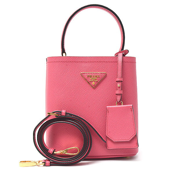 Prada Panier 2Way Bag Leather Saffiano Travel Bag