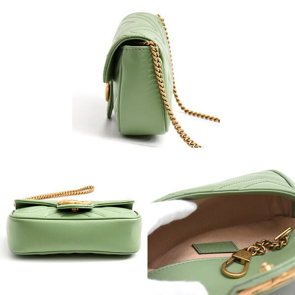 Gucci Marmont Calf 2Way Shoulder Bag