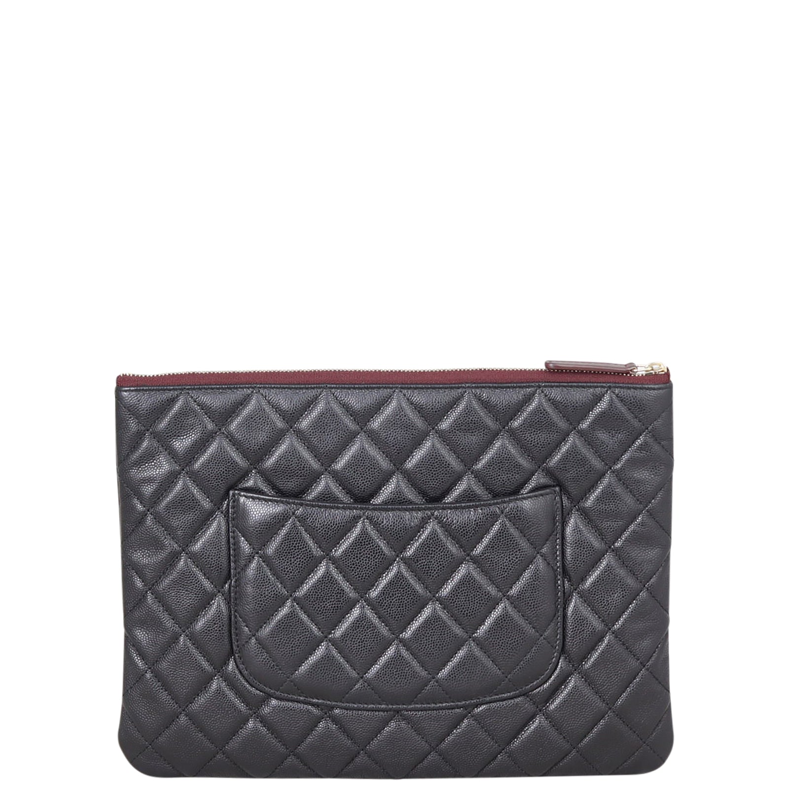 Chanel O-Case Handbag Quilted Medium