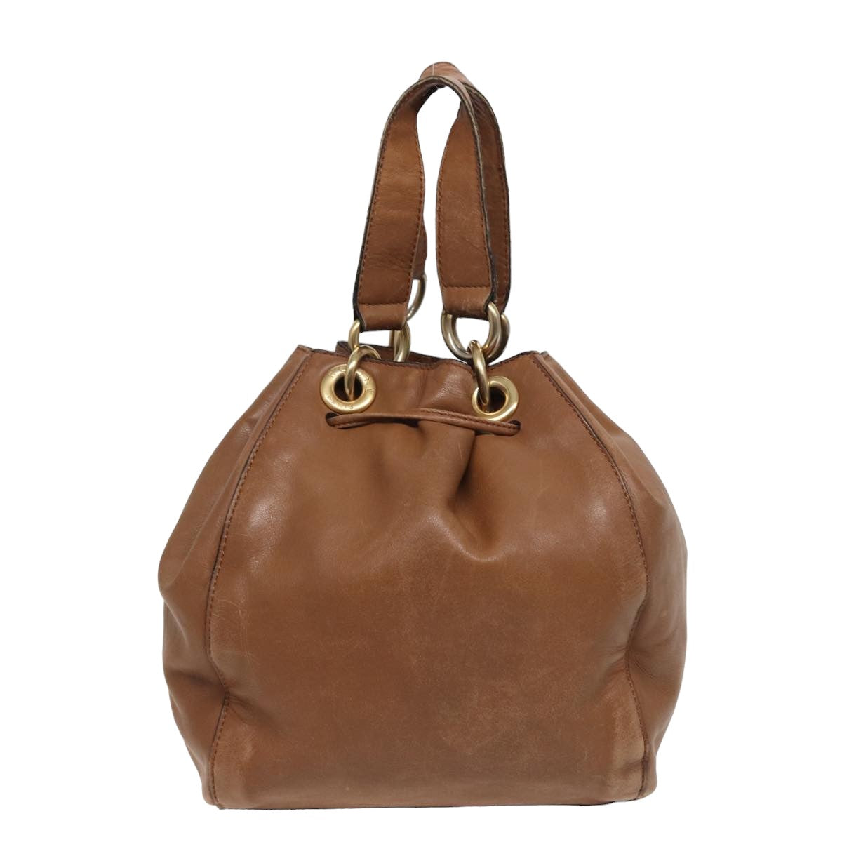 Luxury Hand Bag Way Leather Beige Travel Bag
